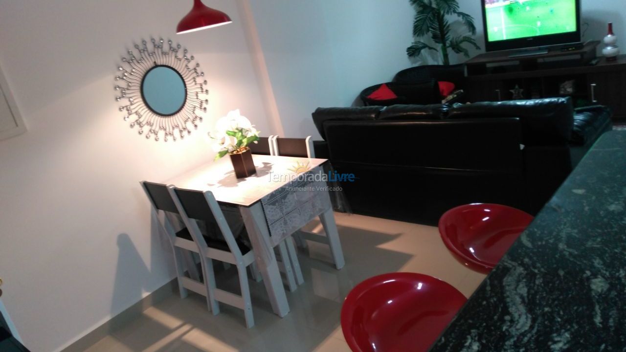 Apartment for vacation rental in Praia Grande (Aviação)