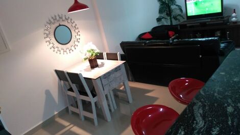 Beautiful apartment for rent in Praia Grande-Santos on Aviação