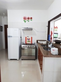 Fogão geladeira e pia