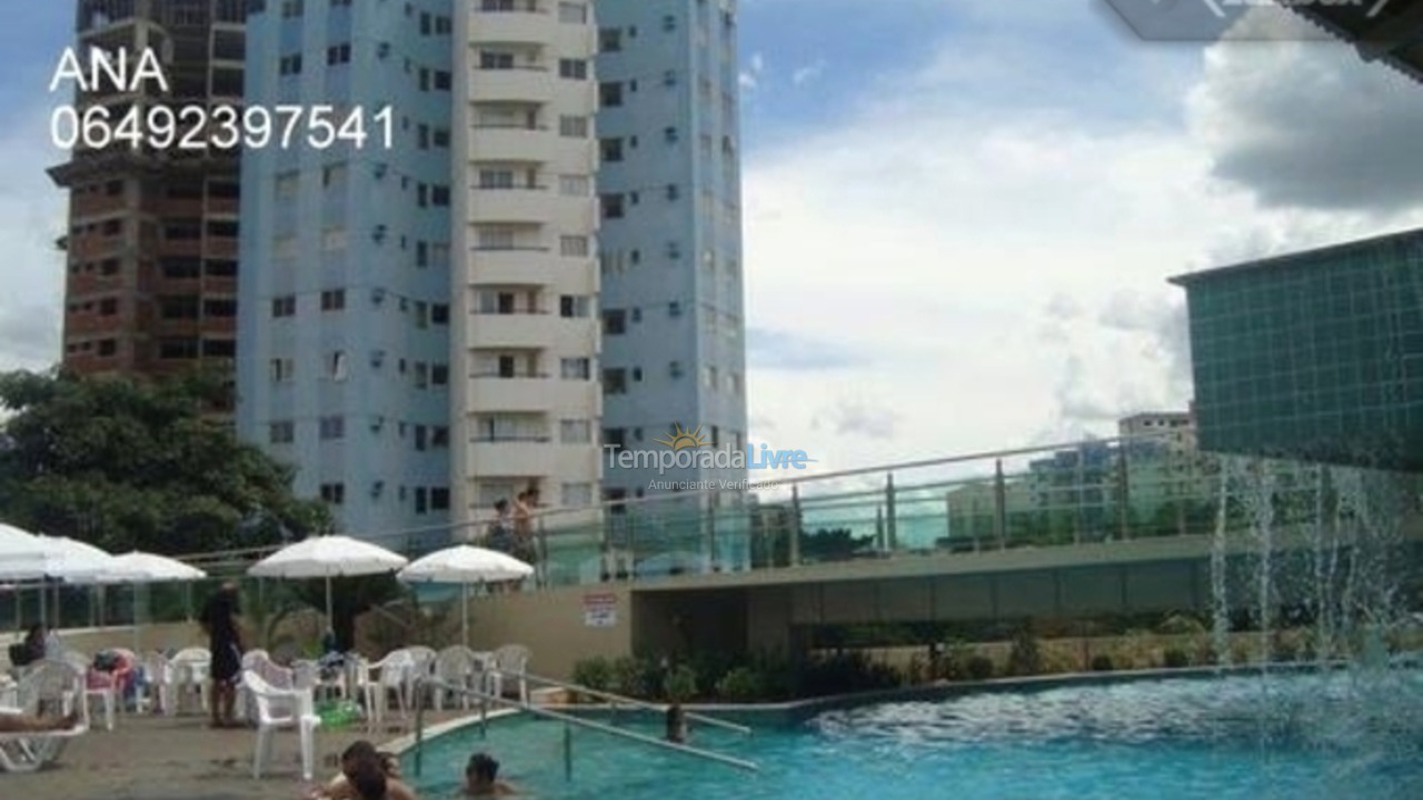 Apartment for vacation rental in Caldas Novas (Anexo Clube Ctc)