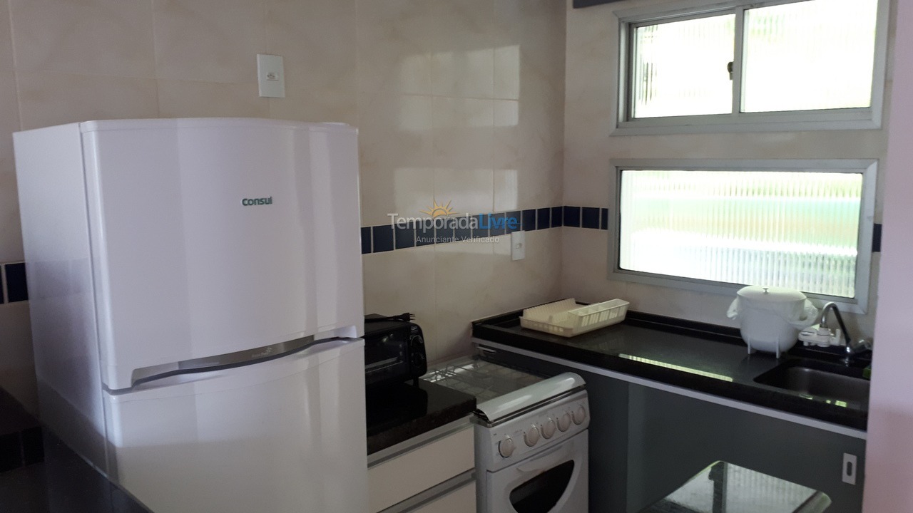 Apartment for vacation rental in Ubatuba (Praia das Toninhas)