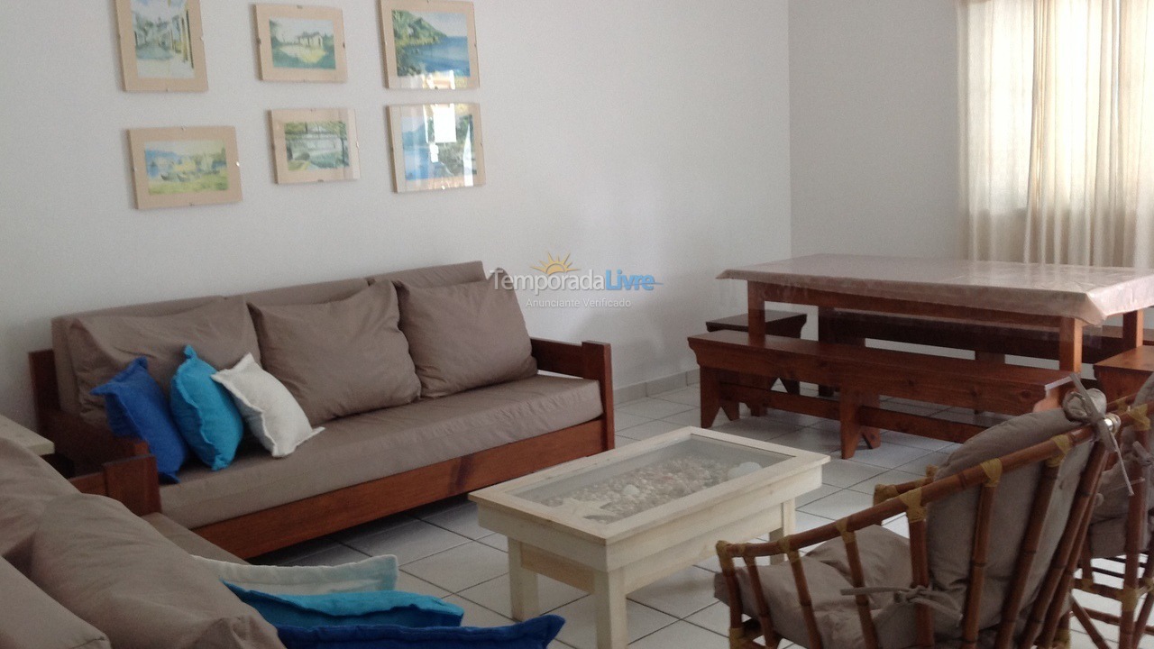 Apartment for vacation rental in Ubatuba (Enseada)