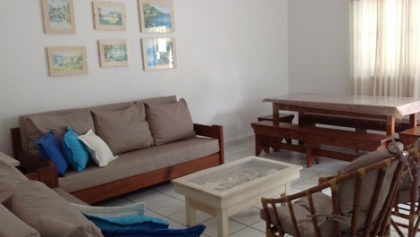 sala de estar - igual nos 4 apartamentos