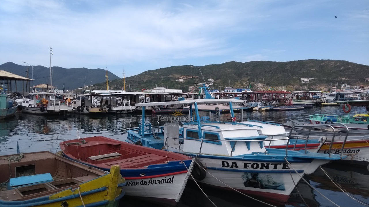 Apartment for vacation rental in Arraial do Cabo (Prainha)