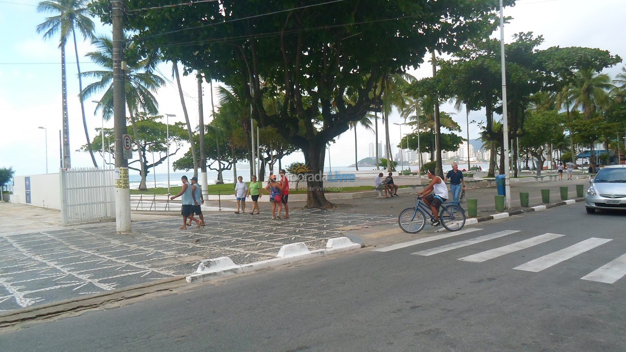 Apartamento para alquiler de vacaciones em Guarujá (Pitangueiras)