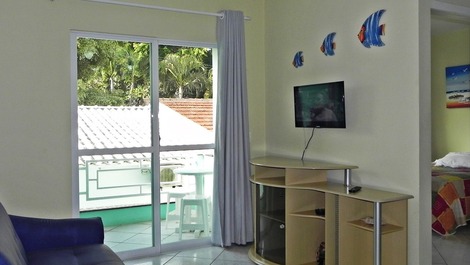 Sala, apto ate 4 pessoas