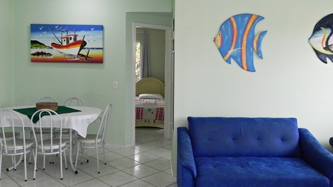 Sala, apto ate 6 pessoas