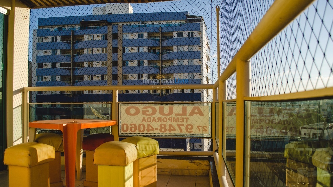 Apartment for vacation rental in Guarapari (Praia do Morro)