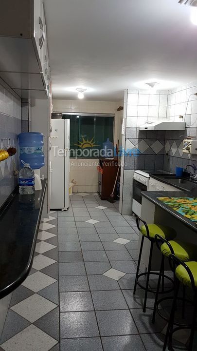 Apartment for vacation rental in Guarapari (Praia do Morro)