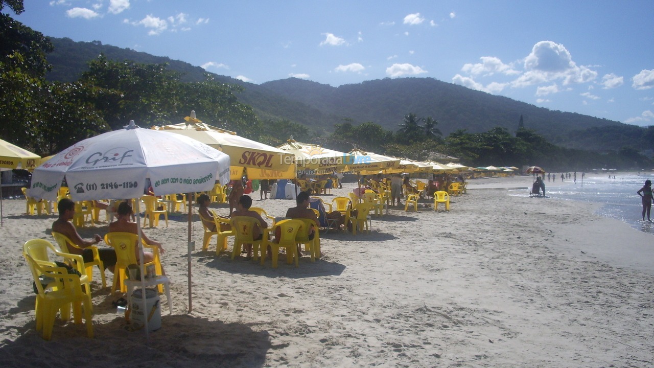 Apartment for vacation rental in Ubatuba (Praia das Toninhas)