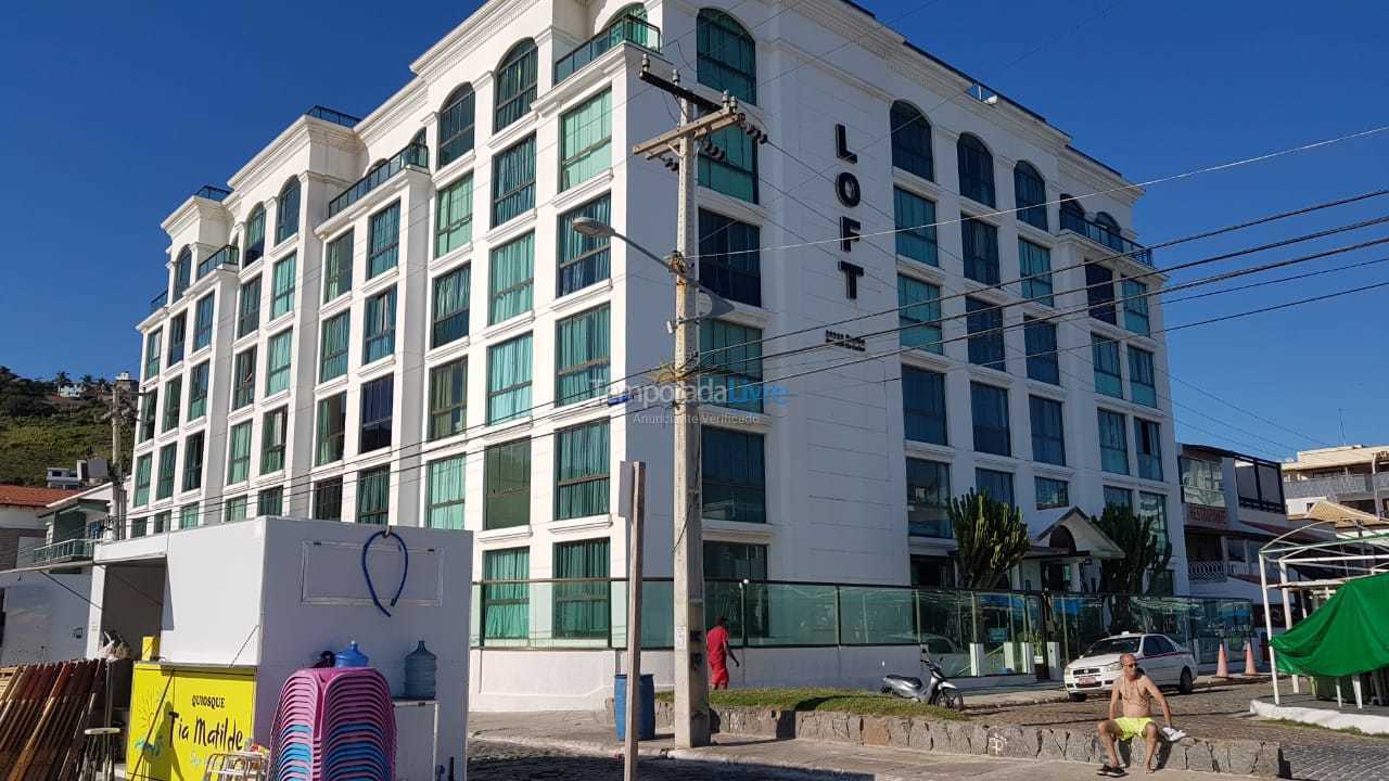 Apartamento para aluguel de temporada em Arraial do Cabo (Prainha)