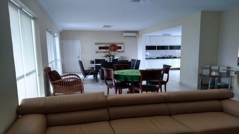 sala de estar e jantar