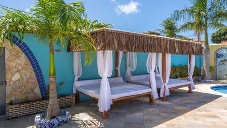 Hermosa casa con 10 suites, a 200 m de la playa de Taperapuan