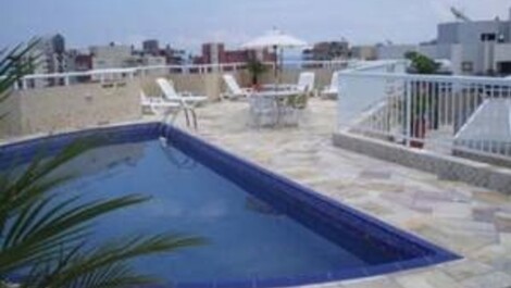 Lindo Loft Duplex cobertura Flat a 150m da praia