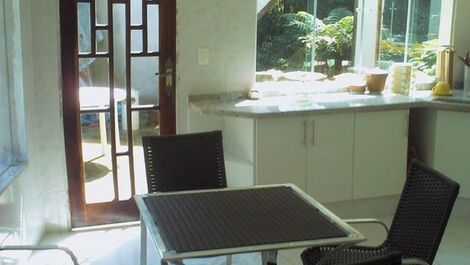 Cozinha de preparação