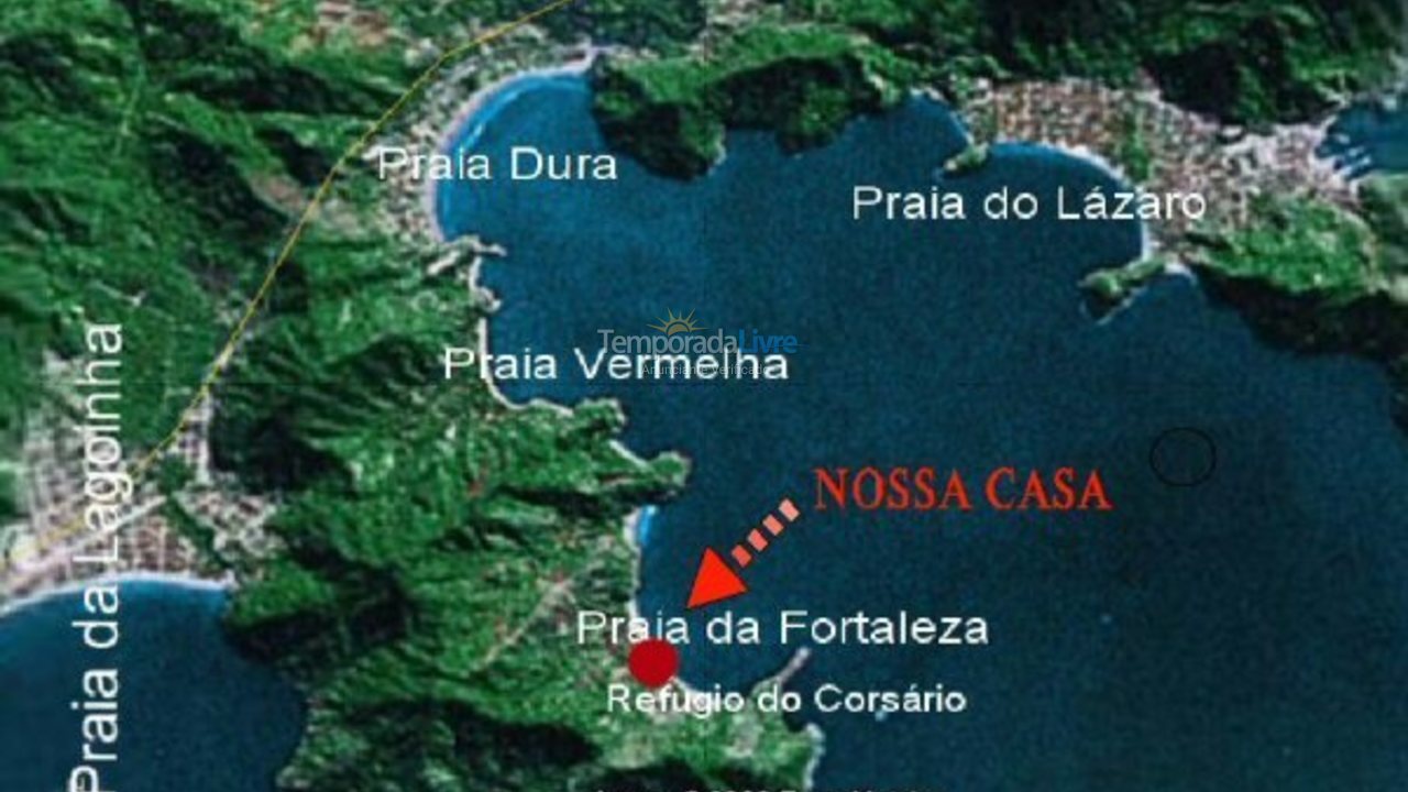 Casa para aluguel de temporada em Ubatuba (Praia da Fortaleza)