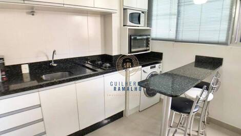 Ed. Ilhas do Sul: 1 bedroom / swimming pool and barbecue / wifi