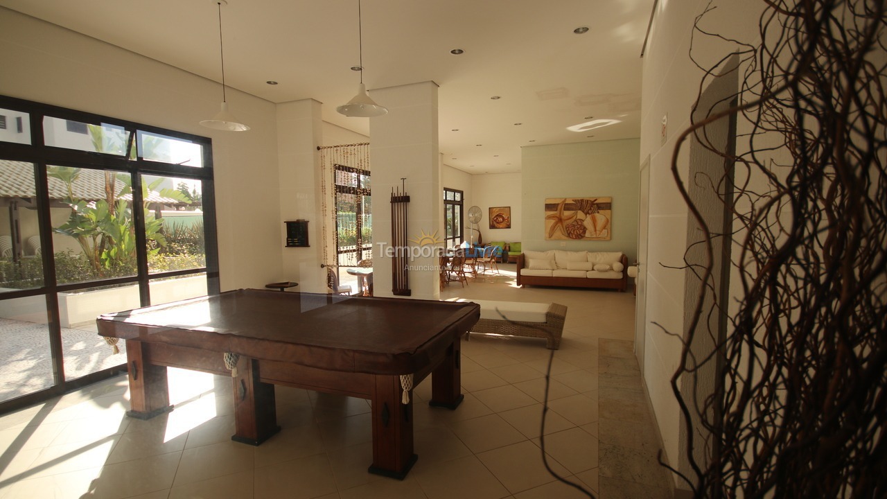 Apartamento para aluguel de temporada em Bertioga (Riviera de São Lourenço)