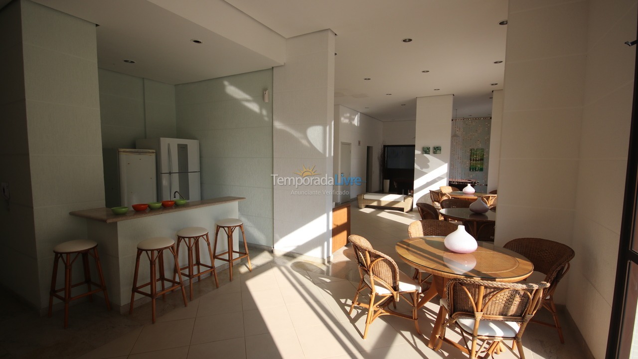 Apartamento para aluguel de temporada em Bertioga (Riviera de São Lourenço)