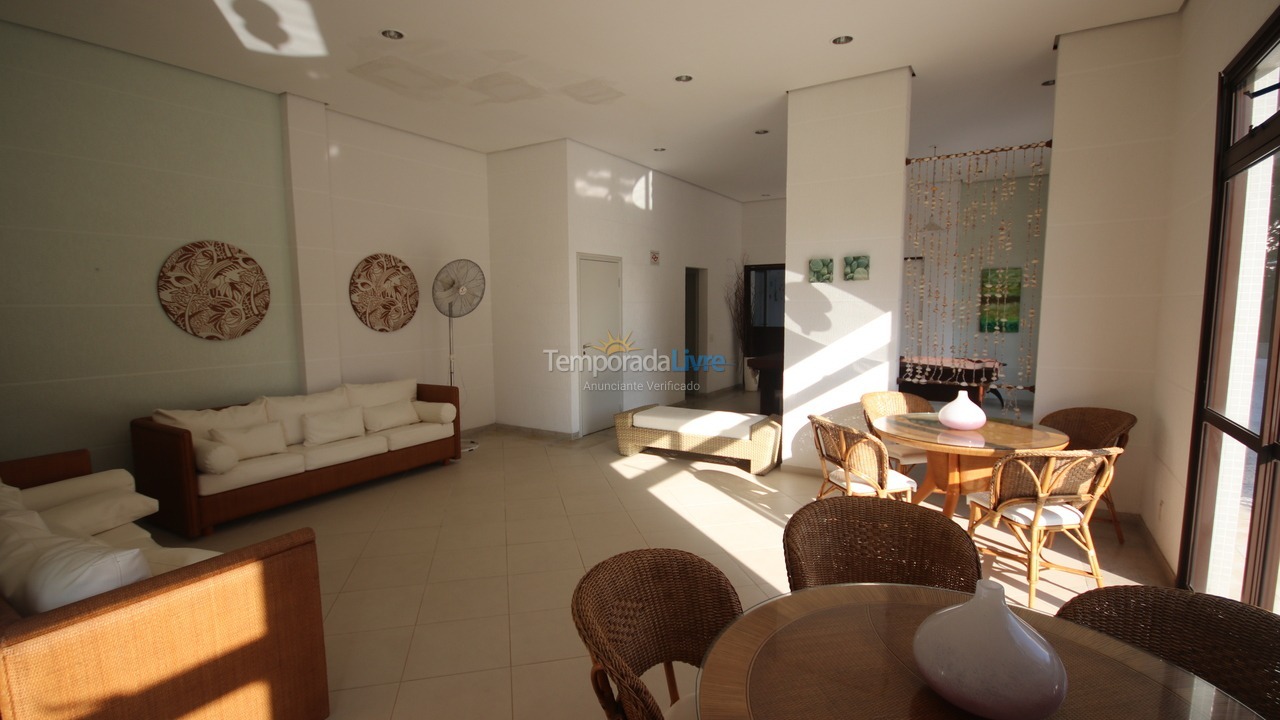 Apartamento para aluguel de temporada em Bertioga (Riviera de São Lourenço)