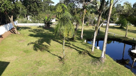 Vista da varanda da casa