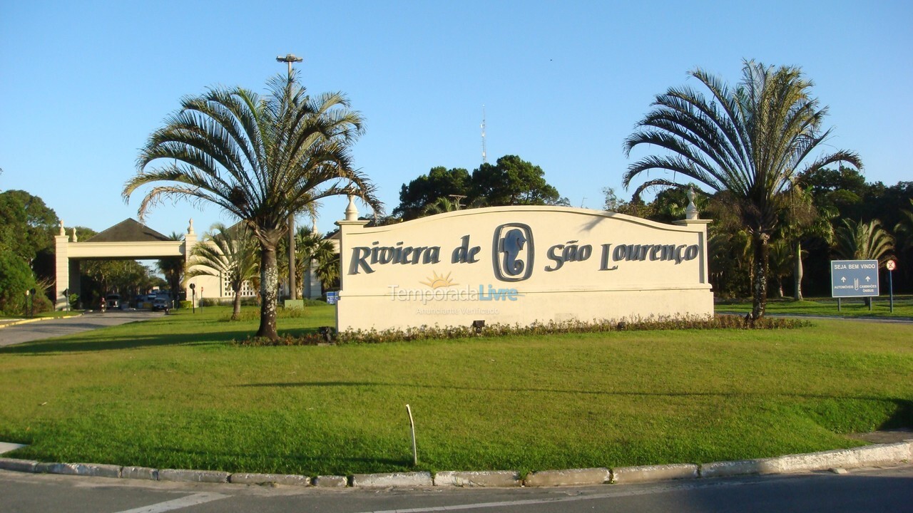 Apartamento para aluguel de temporada em Bertioga (Riviera de São Lourenço)