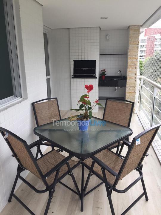 Apartamento para aluguel de temporada em Bertioga (Riviera de São Lourenço)