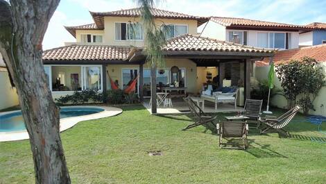 vista frontal da casa