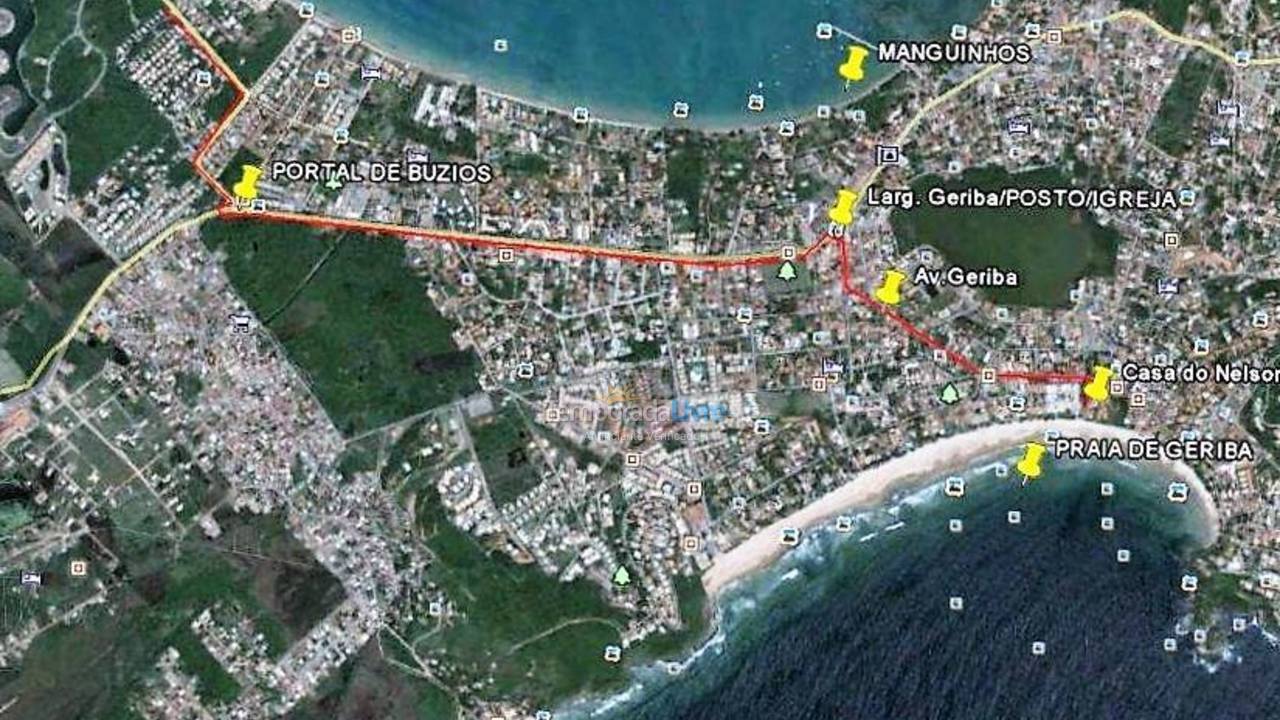 Casa para alquiler de vacaciones em Armação dos Búzios (Geribá)