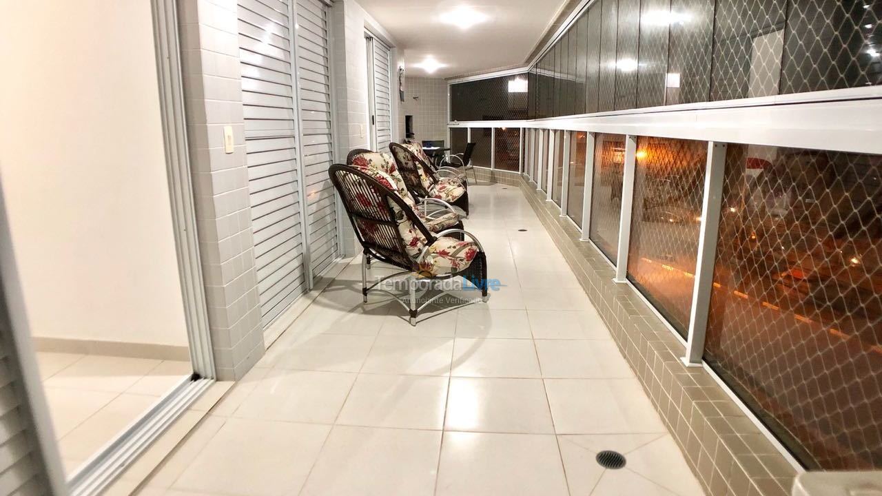 Apartamento para aluguel de temporada em Bertioga (Riviera de São Lourenço)