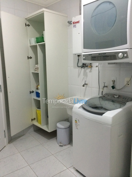 Apartamento para aluguel de temporada em Bertioga (Riviera de São Lourenço)