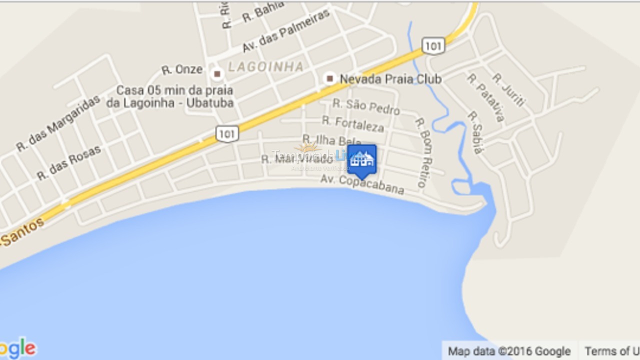 Casa para alquiler de vacaciones em Ubatuba (Lagoinha)