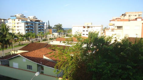 Vista da sacada do quarto