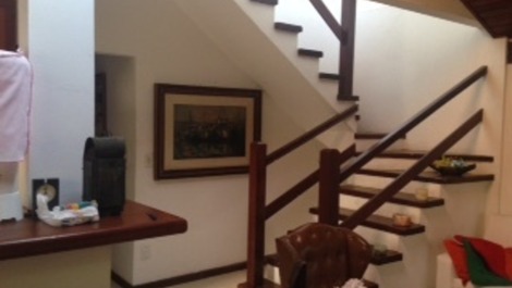 Escada para as Suites