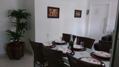 New, cozy apartment, best location Bombinhas beach 90m from the sea