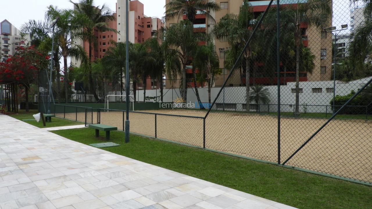 Apartamento para aluguel de temporada em Bertioga (Riviera de São Lourenço)