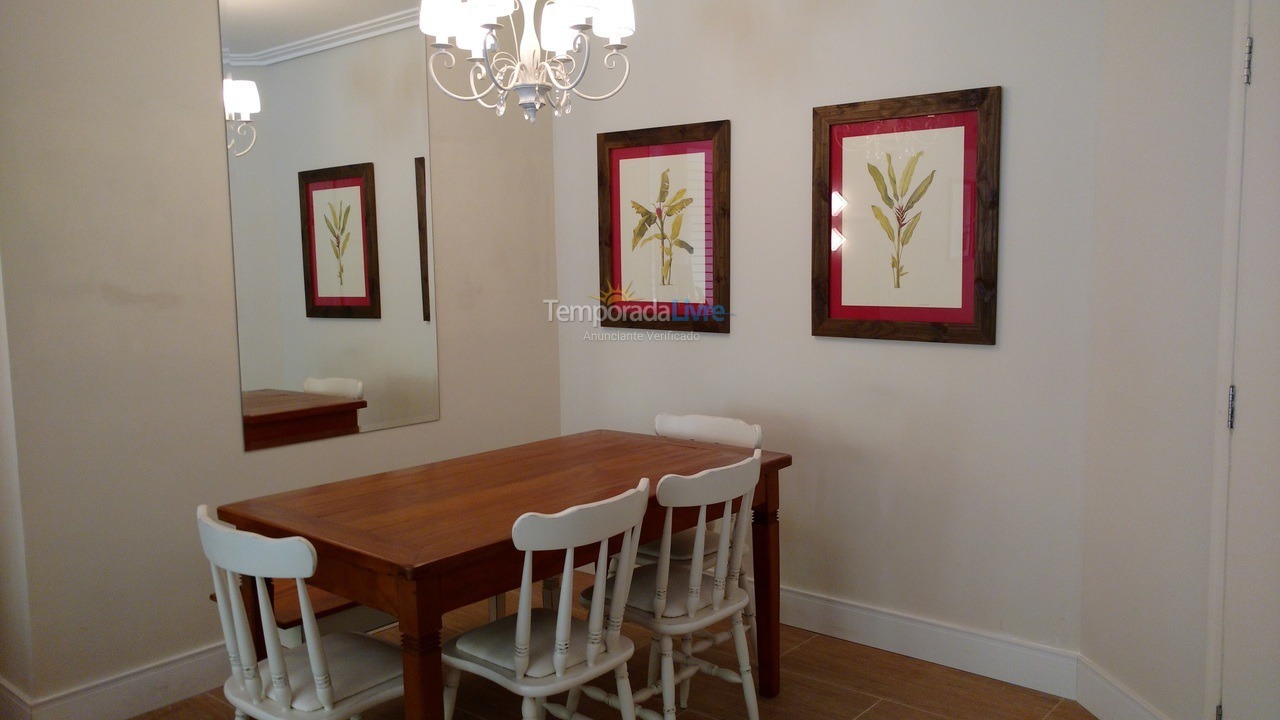 Apartamento para aluguel de temporada em Bertioga (Riviera de São Lourenço)