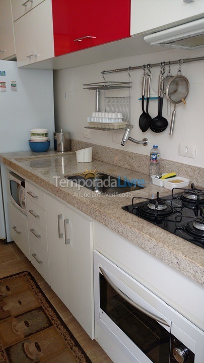 Apartamento para aluguel de temporada em Bertioga (Riviera de São Lourenço)