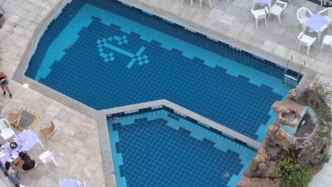 Guarapari Apto en condominio cerrado a 50m del mar de la playa del Morro