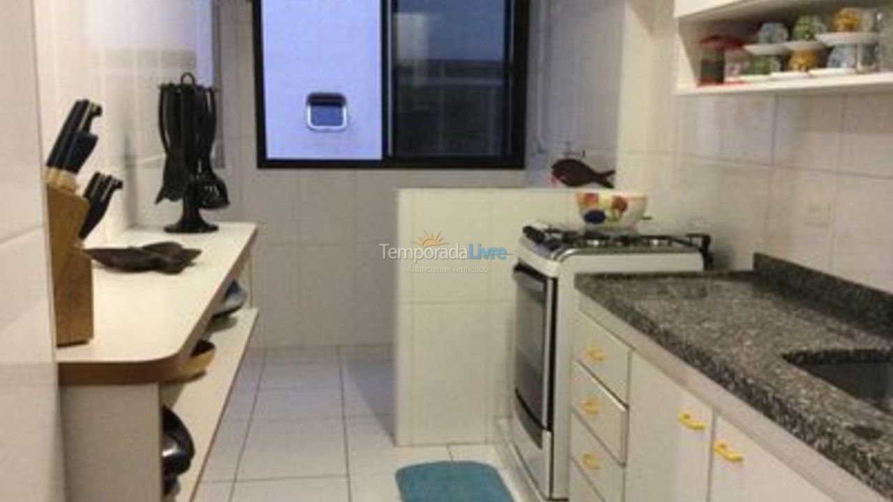 Apartment for vacation rental in Guarujá (Enseada)
