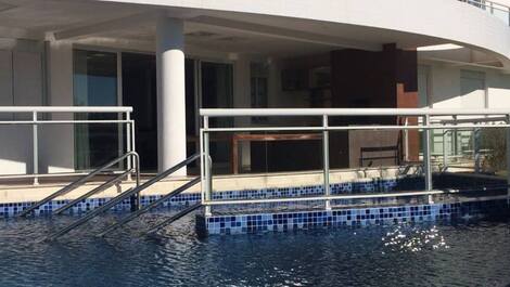 Apartamento Marine Resort 4 suites Cachoeira ALUGUEL POR TEMPORADA