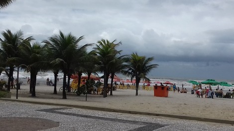 Vista da praia