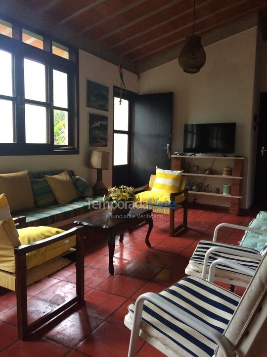 Casa para alquiler de vacaciones em Ubatuba (Praia do Tenório)