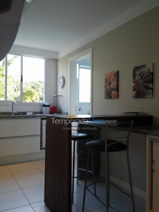 Apartamento para aluguel de temporada em Florianópolis (Cachoeira do Bom Jesus)