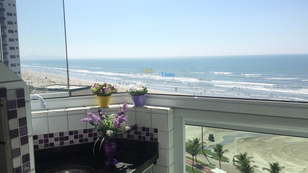 Apartamento para alquiler de vacaciones em Praia Grande (Praia do Caiçara)