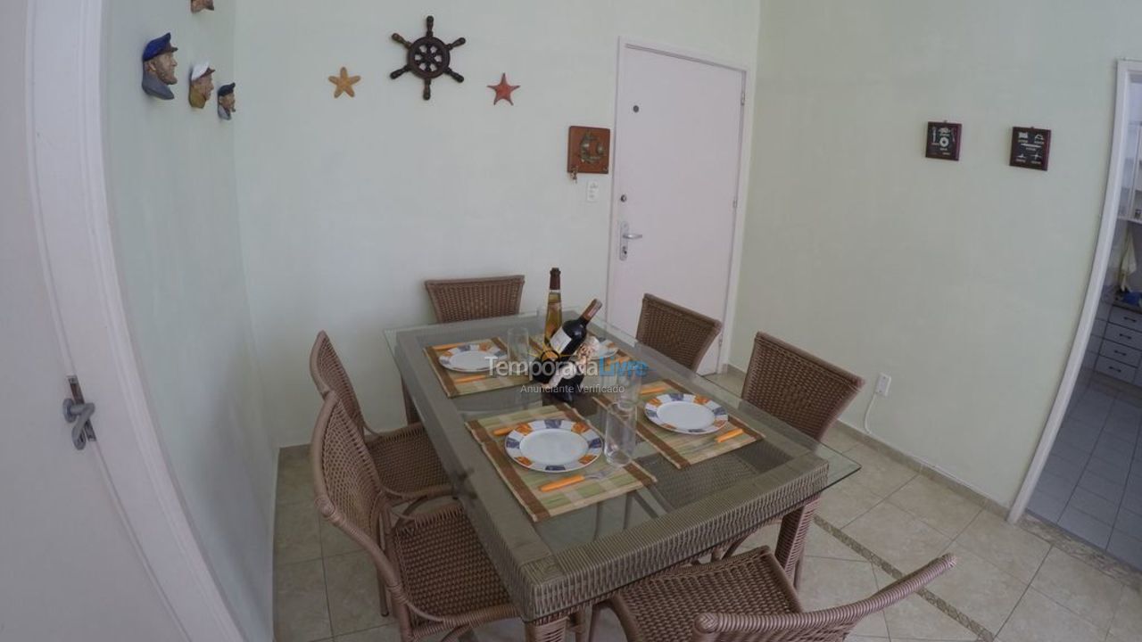 Apartamento para alquiler de vacaciones em Guarujá (Pitangueiras)