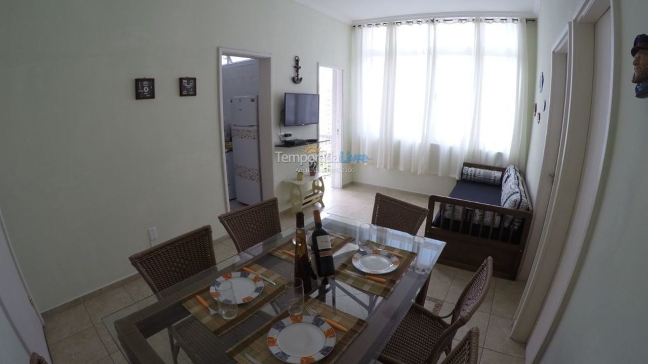 Apartamento para alquiler de vacaciones em Guarujá (Pitangueiras)