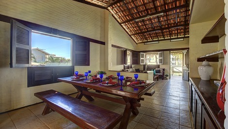 Linda Casa Próxima BEACH PARK - 15 pessoas a 200 m da Praia