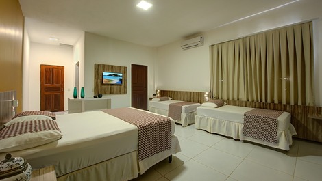 MANSIÓN VISTA MAR - 8 Suites AR / TV / Cama Box / Agua Caliente - BEACH PARK