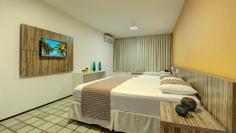 MANSIÓN VISTA MAR - 8 Suites AR / TV / Cama Box / Agua Caliente - BEACH PARK